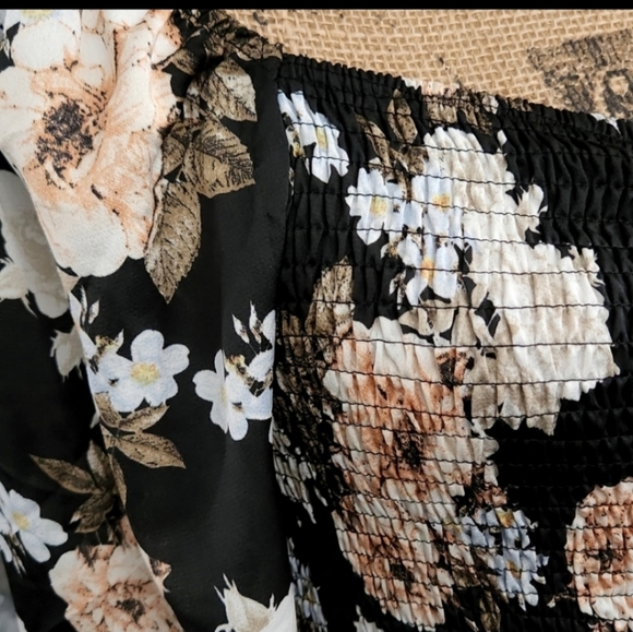 Mable Smocked Floral Dress - Picture 2 of 10